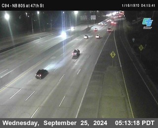 (C094) NB 805 : 47th Street (on ramp)