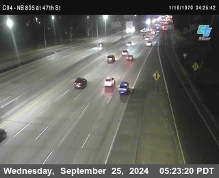 (C094) NB 805 : 47th Street (on ramp)