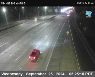 (C094) NB 805 : 47th Street (on ramp)