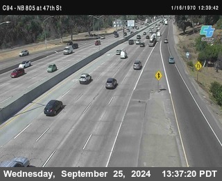 (C094) NB 805 : 47th Street (on ramp)