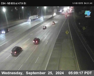 (C094) NB 805 : 47th Street (on ramp)