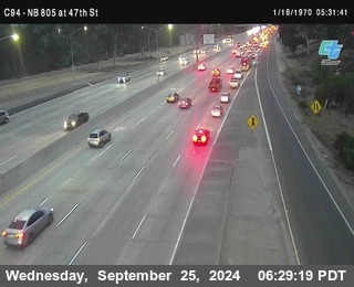 (C094) NB 805 : 47th Street (on ramp)