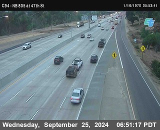 (C094) NB 805 : 47th Street (on ramp)