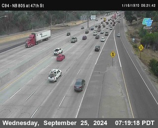 (C094) NB 805 : 47th Street (on ramp)