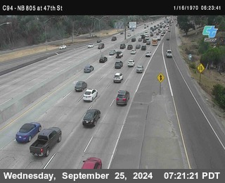 (C094) NB 805 : 47th Street (on ramp)