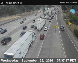 (C094) NB 805 : 47th Street (on ramp)