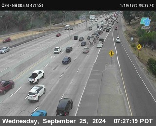 (C094) NB 805 : 47th Street (on ramp)