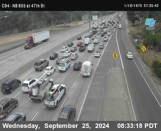 (C094) NB 805 : 47th Street (on ramp)