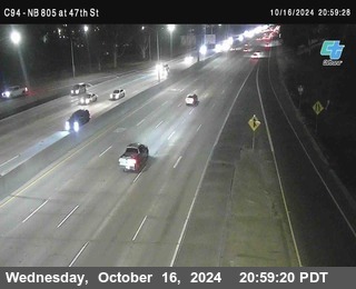 (C094) NB 805 : 47th Street (on ramp)