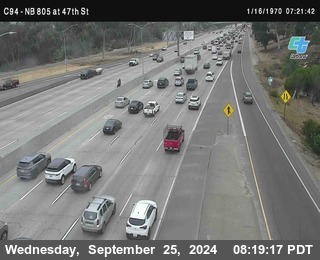 (C094) NB 805 : 47th Street (on ramp)