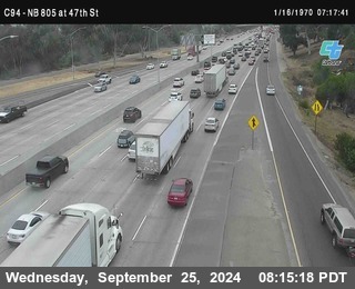 (C094) NB 805 : 47th Street (on ramp)