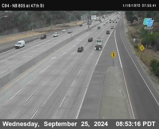 (C094) NB 805 : 47th Street (on ramp)