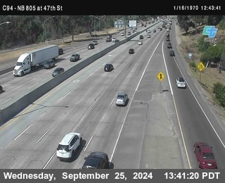 (C094) NB 805 : 47th Street (on ramp)