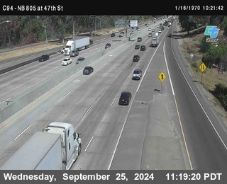 (C094) NB 805 : 47th Street (on ramp)