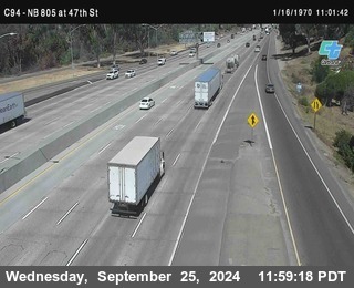 (C094) NB 805 : 47th Street (on ramp)