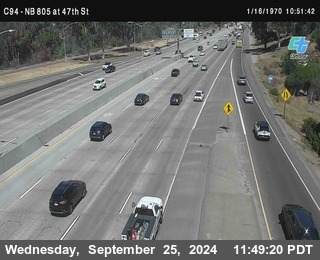 (C094) NB 805 : 47th Street (on ramp)