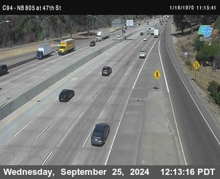 (C094) NB 805 : 47th Street (on ramp)