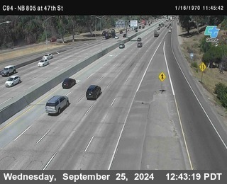 (C094) NB 805 : 47th Street (on ramp)