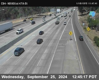 (C094) NB 805 : 47th Street (on ramp)