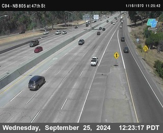 (C094) NB 805 : 47th Street (on ramp)