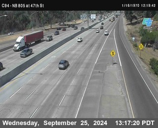 (C094) NB 805 : 47th Street (on ramp)