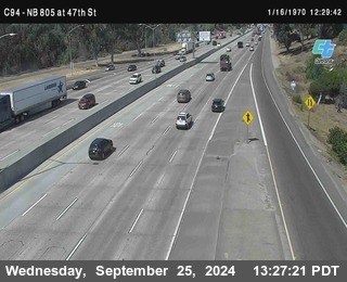 (C094) NB 805 : 47th Street (on ramp)