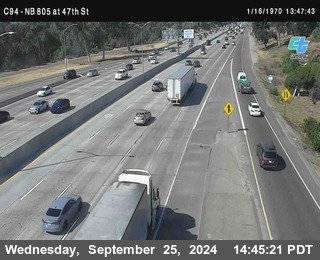 (C094) NB 805 : 47th Street (on ramp)