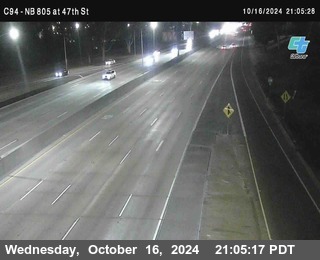 (C094) NB 805 : 47th Street (on ramp)