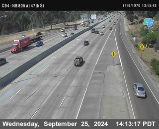 (C094) NB 805 : 47th Street (on ramp)