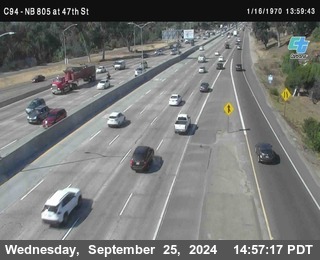 (C094) NB 805 : 47th Street (on ramp)