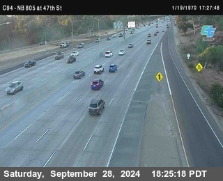 (C094) NB 805 : 47th Street (on ramp)