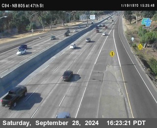 (C094) NB 805 : 47th Street (on ramp)