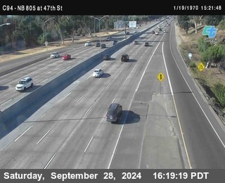 (C094) NB 805 : 47th Street (on ramp)