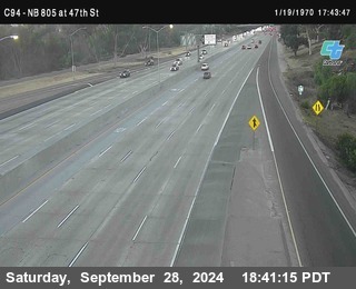 (C094) NB 805 : 47th Street (on ramp)