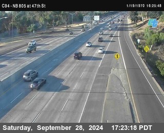 (C094) NB 805 : 47th Street (on ramp)