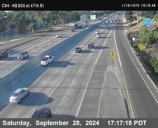 (C094) NB 805 : 47th Street (on ramp)