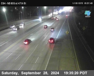 (C094) NB 805 : 47th Street (on ramp)