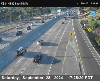 (C094) NB 805 : 47th Street (on ramp)