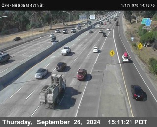 (C094) NB 805 : 47th Street (on ramp)