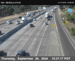 (C094) NB 805 : 47th Street (on ramp)