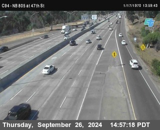 (C094) NB 805 : 47th Street (on ramp)