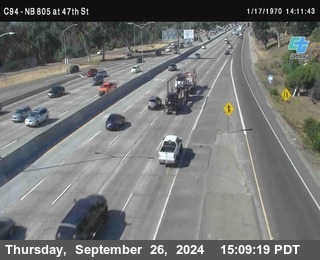 (C094) NB 805 : 47th Street (on ramp)