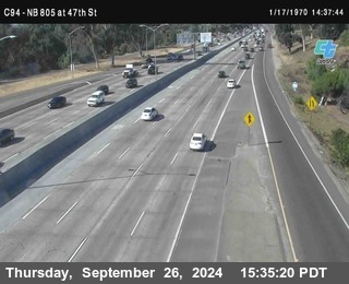 (C094) NB 805 : 47th Street (on ramp)