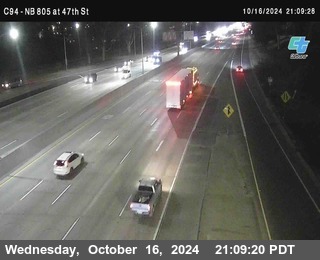 (C094) NB 805 : 47th Street (on ramp)