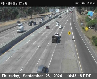 (C094) NB 805 : 47th Street (on ramp)