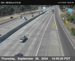 (C094) NB 805 : 47th Street (on ramp)