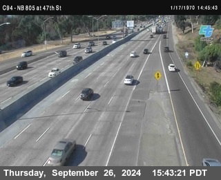 (C094) NB 805 : 47th Street (on ramp)