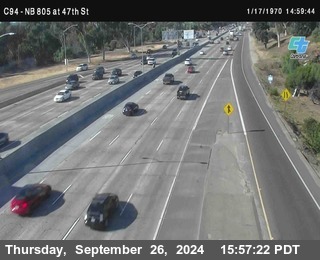 (C094) NB 805 : 47th Street (on ramp)