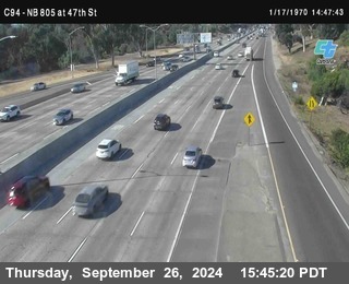 (C094) NB 805 : 47th Street (on ramp)