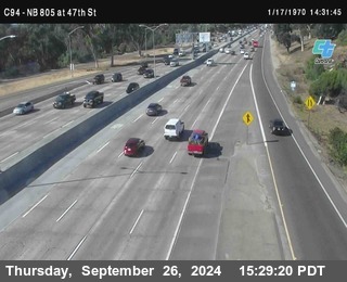 (C094) NB 805 : 47th Street (on ramp)